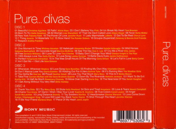 Various : Pure… Divas (4xCD, Comp)