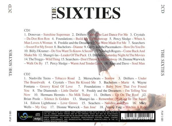 Various : The Sixties (2xCD, Comp)