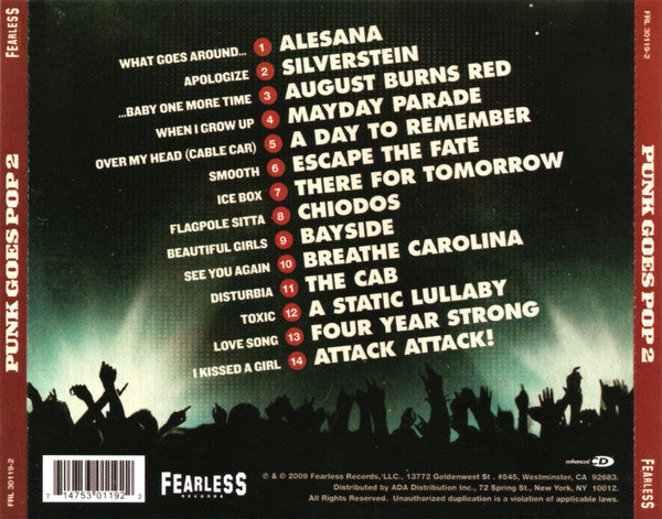 Various : Punk Goes Pop 2 (CD, Comp, Enh)