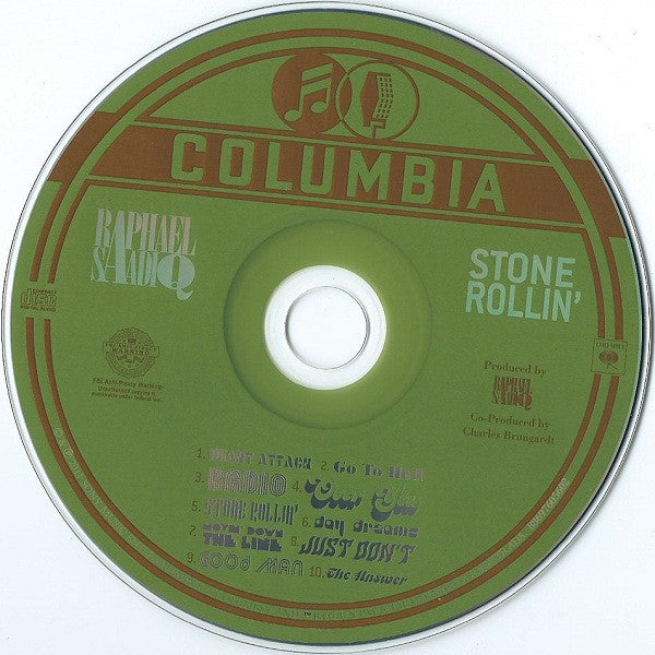 Raphael Saadiq : Stone Rollin' (CD, Album)