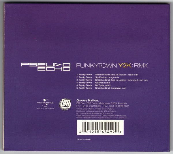 Pseudo Echo : Funkytown Y2K : RMX (CD, Maxi, Dig)