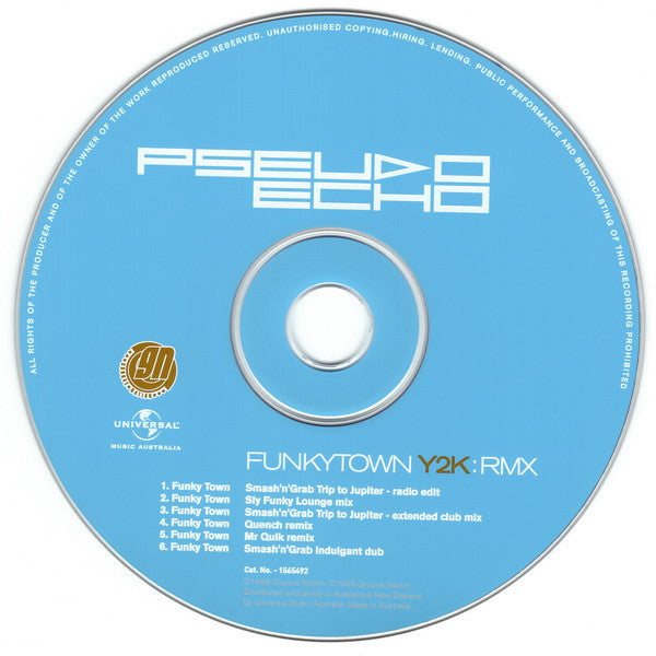 Pseudo Echo : Funkytown Y2K : RMX (CD, Maxi, Dig)