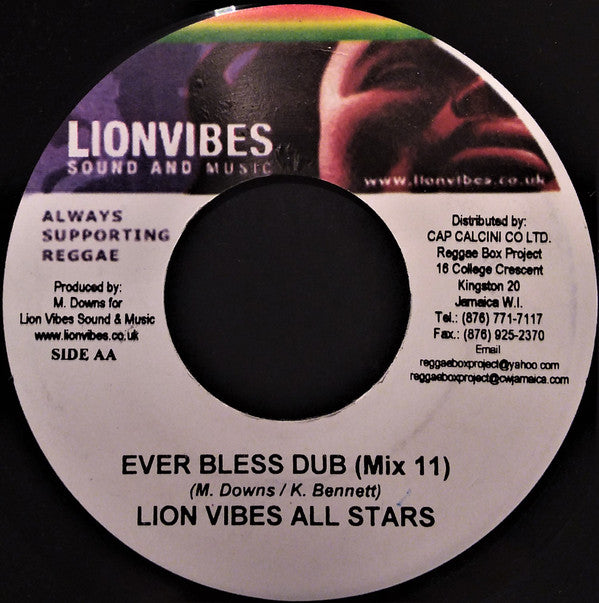 Doniki / Lion Vibes All Stars : Rise Up / Ever Bless Dub (7")