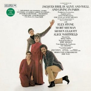 Elly Stone / Mort Shuman / Shawn Elliott / Alice Whitfield : Jacques Brel Is Alive And Well And Living In Paris (CD, Album, RE, RM)