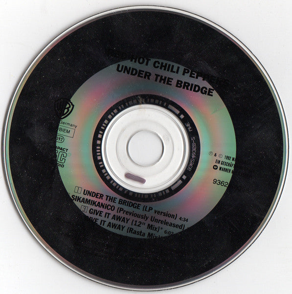 Red Hot Chili Peppers : Under The Bridge (CD, Maxi, J-c)