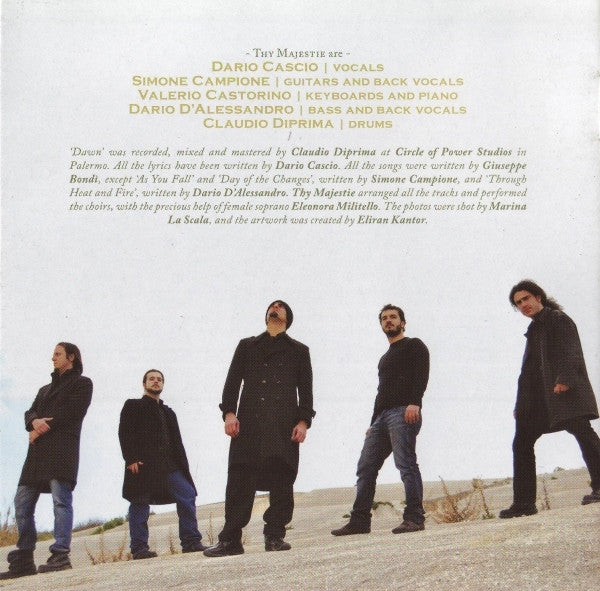 Thy Majestie : Dawn (CD, Album)