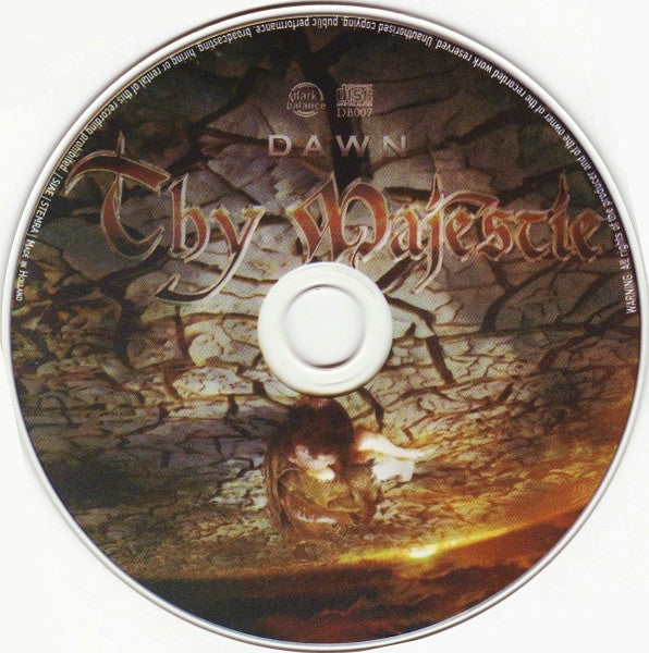 Thy Majestie : Dawn (CD, Album)