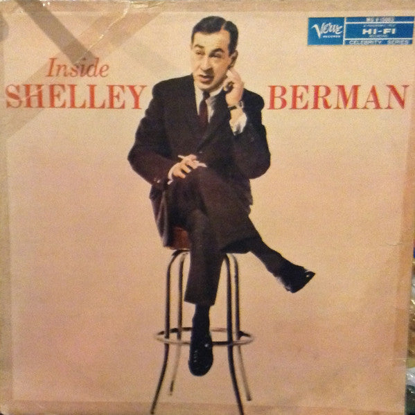 Shelley Berman : Inside Shelley Berman (LP, Mono)
