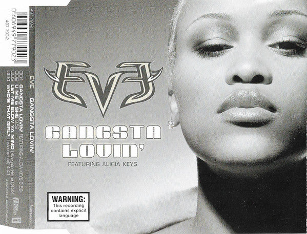Eve (2) Featuring Alicia Keys : Gangsta Lovin' (CD, Single)