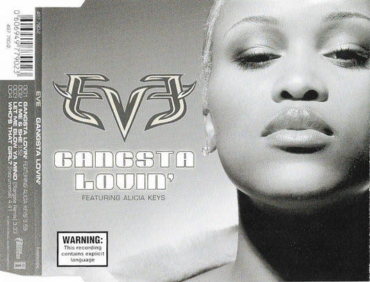 Eve (2) Featuring Alicia Keys : Gangsta Lovin' (CD, Single)