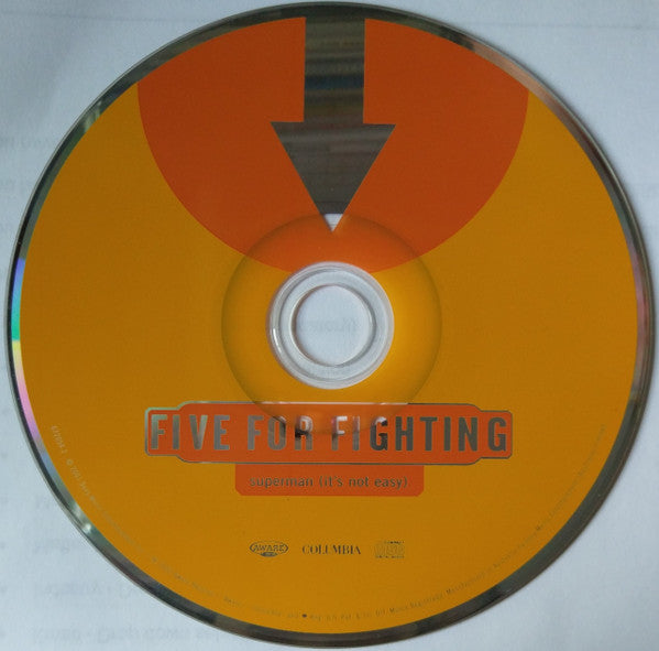 Five For Fighting : Superman (It's Not Easy) (CD, Single)