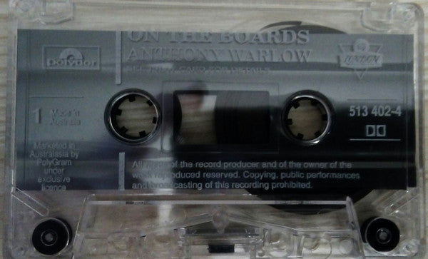 Anthony Warlow : On The Boards (Cass, Album)