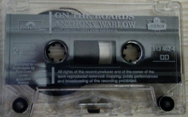 Anthony Warlow : On The Boards (Cass, Album)
