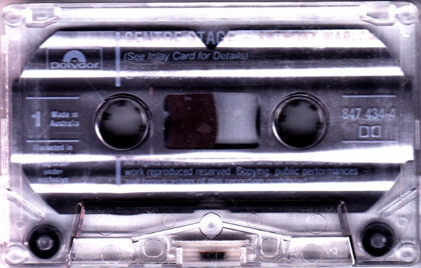 Anthony Warlow : Centre Stage (Cass, Album)