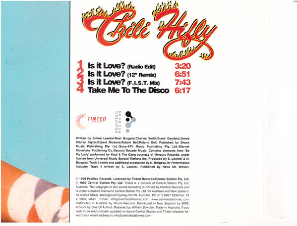 Chili Hifly* : Is It Love? (CD, Single)