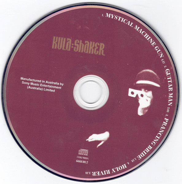Kula Shaker : Mystical Machine Gun (CD, Maxi)