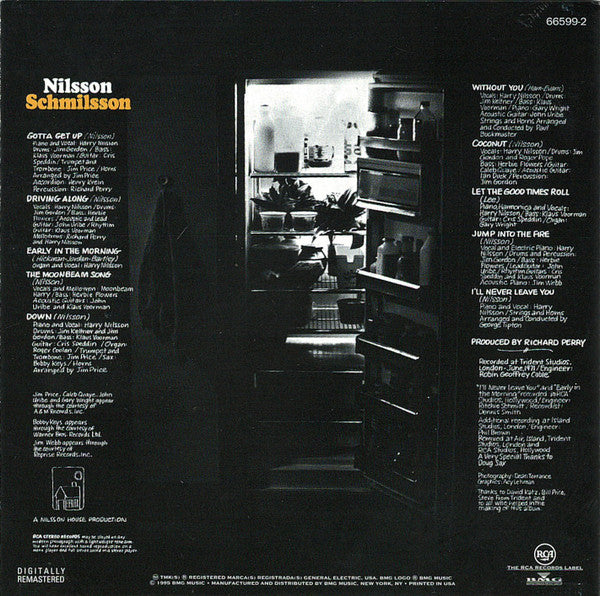 Harry Nilsson : Nilsson Schmilsson (CD, Album, RE, RM)