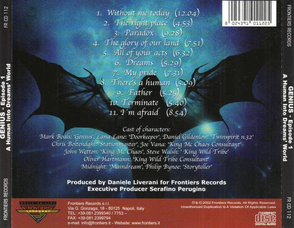 Genius (7) : Episode 1: A Human Into Dreams' World (CD, Album)