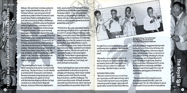 Carlos Malcolm And His Afro-Jamaican Rhythms : Presenting The Royal Ska (CD, Comp)