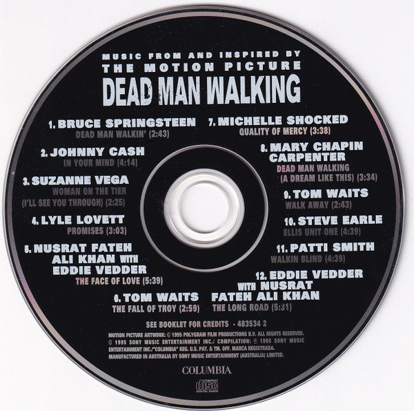Various : Dead Man Walking (Music From And Inspired By The Motion Picture) (CD, Album)