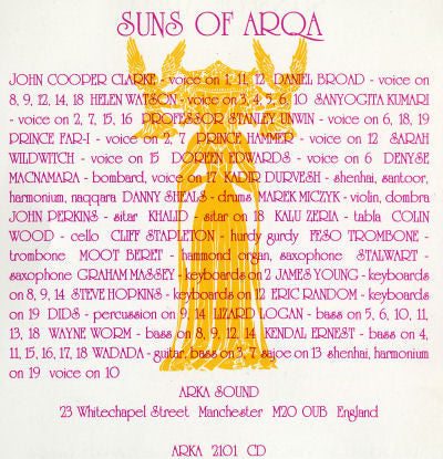 Suns Of Arqa : Land Of A Thousand Churches (CD, Album, RE)