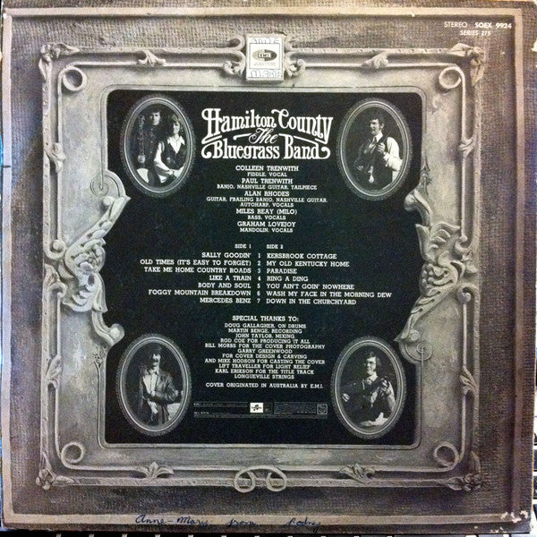 Hamilton County Bluegrass Band : Kersbrook Cottage (LP, Album)