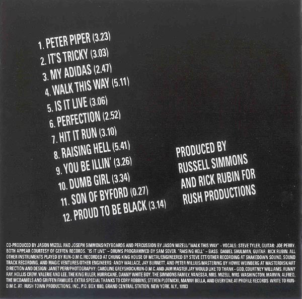 Run-DMC : Raising Hell (CD, Album)
