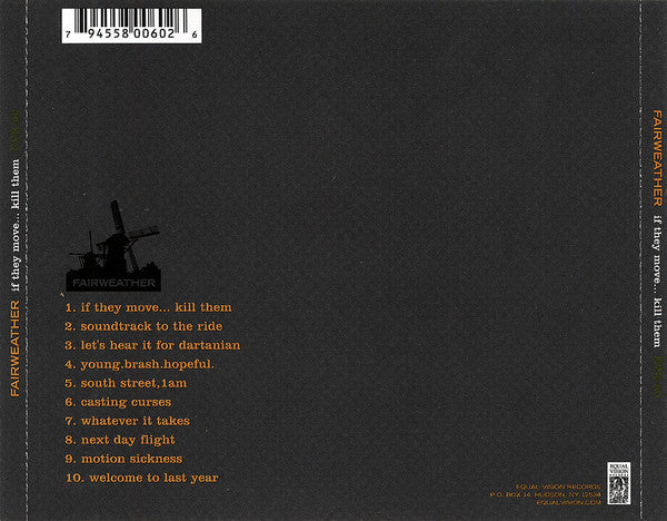 Fairweather : If They Move...Kill Them (CD)