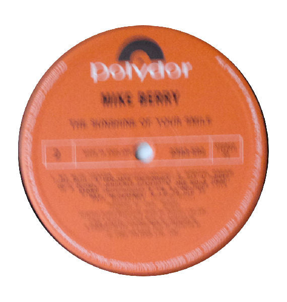 Mike Berry : The Sunshine Of Your Smile (LP, Album)