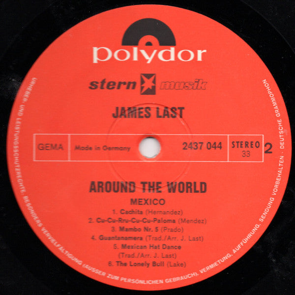 James Last : Around The World (3xLP, Album + Box)