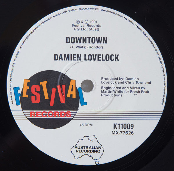 Damien Lovelock : The Dalai Lama (7", Single)