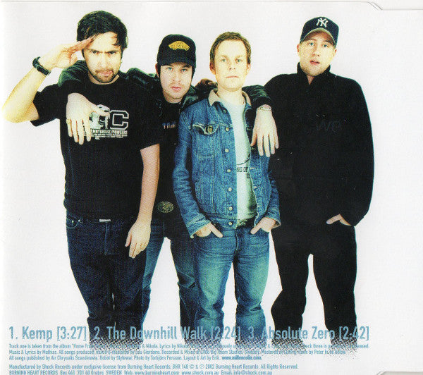 Millencolin : Kemp (CD, Single)