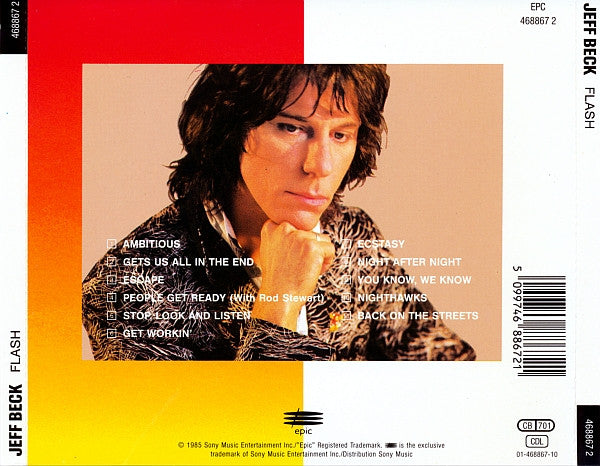Jeff Beck : Flash (CD, Album, RE)