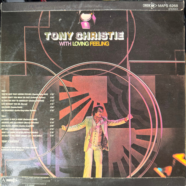 Tony Christie : With Loving Feeling (LP, Album)