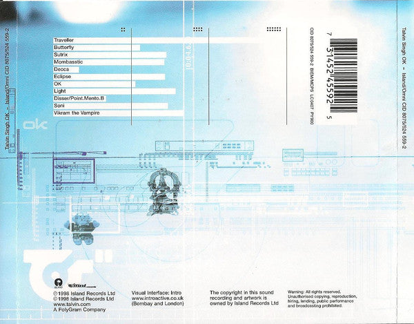 Talvin Singh : OK (CD, Album, RE, RP)