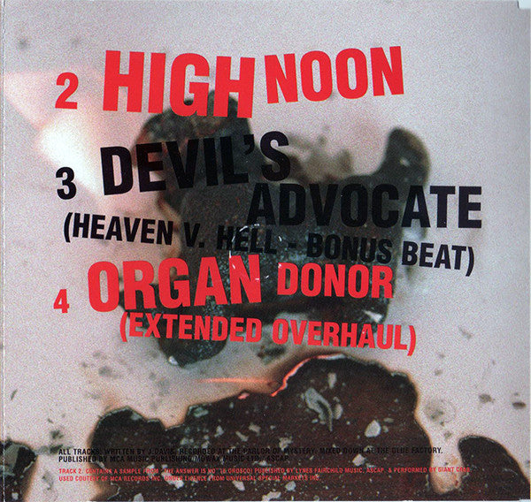 DJ Shadow : High Noon (CD, Single)