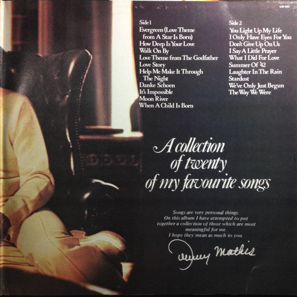Johnny Mathis : The Johnny Mathis Collection (LP, Comp)