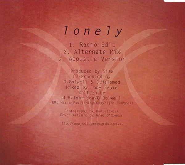 Merril Bainbridge : Lonely (CD, Single)
