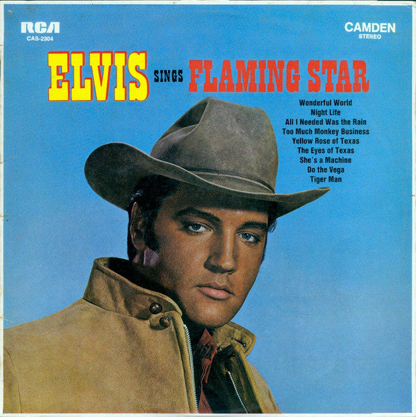 Elvis Presley : Elvis Sings Flaming Star (LP, Album)