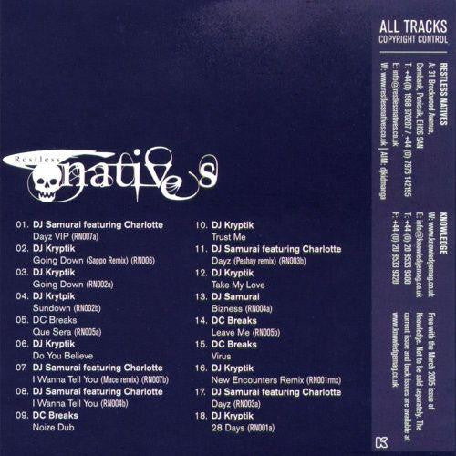 DJ Kid (2) : Restless Natives Records Mixed By DJ Kid (CD, Comp, Mixed)
