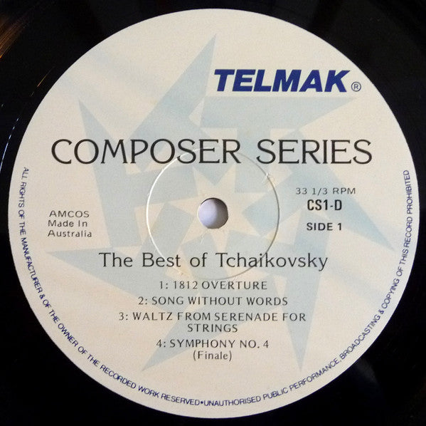 Pyotr Ilyich Tchaikovsky : The Best Of Tchaikovsky (LP, Comp)