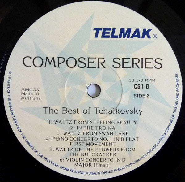 Pyotr Ilyich Tchaikovsky : The Best Of Tchaikovsky (LP, Comp)