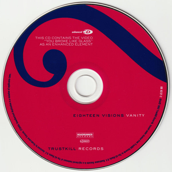 Eighteen Visions : Vanity (CD, Album, Enh, RE)