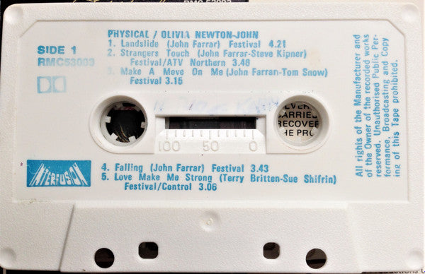 Olivia Newton-John : Physical (Cass, Album)
