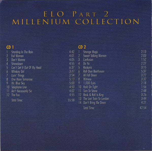 ELO Part 2* : Millenium Collection (2xCD, Comp)
