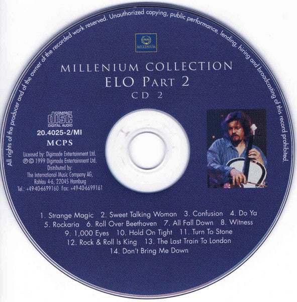 ELO Part 2* : Millenium Collection (2xCD, Comp)