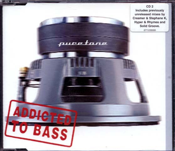 Puretone : Addicted To Bass (CD, Maxi)