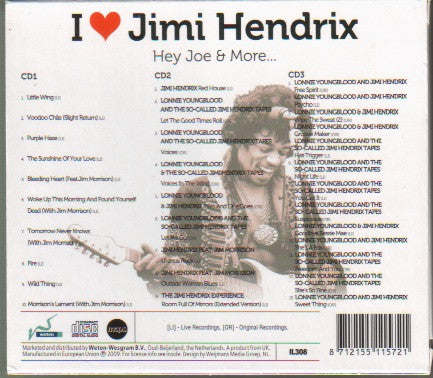 Various : I ♥ Jimi Hendrix (3xCD, Comp)
