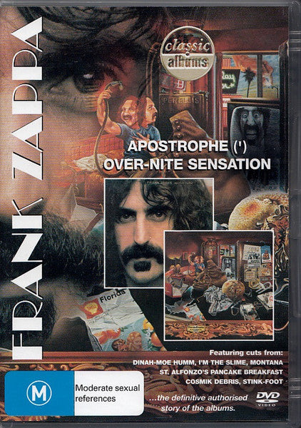 Frank Zappa : Apostrophe (') / Over-Nite Sensation (DVD-V, PAL)