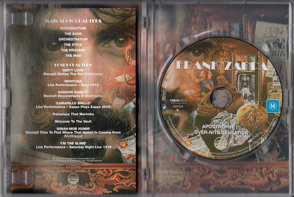 Frank Zappa : Apostrophe (') / Over-Nite Sensation (DVD-V, PAL)